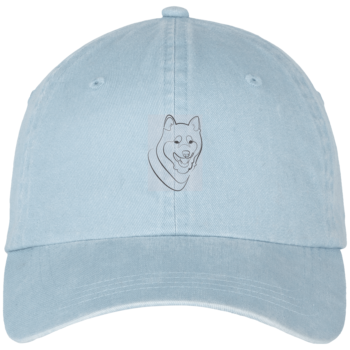 Casquette délavée unisexe Bio - Brodés