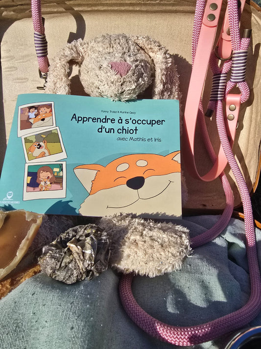 Apprendre à s'occuper d'un chiot avec Mathis et Iris!