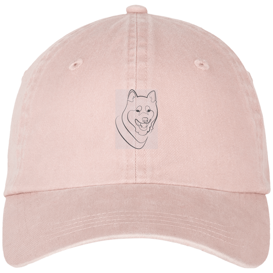 Casquette délavée unisexe Bio - Brodés