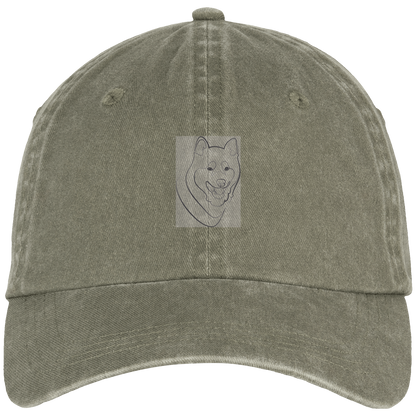 Casquette délavée unisexe Bio - Brodés