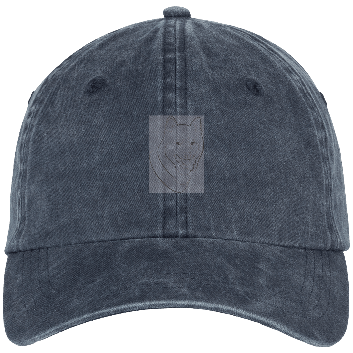 Casquette délavée unisexe Bio - Brodés