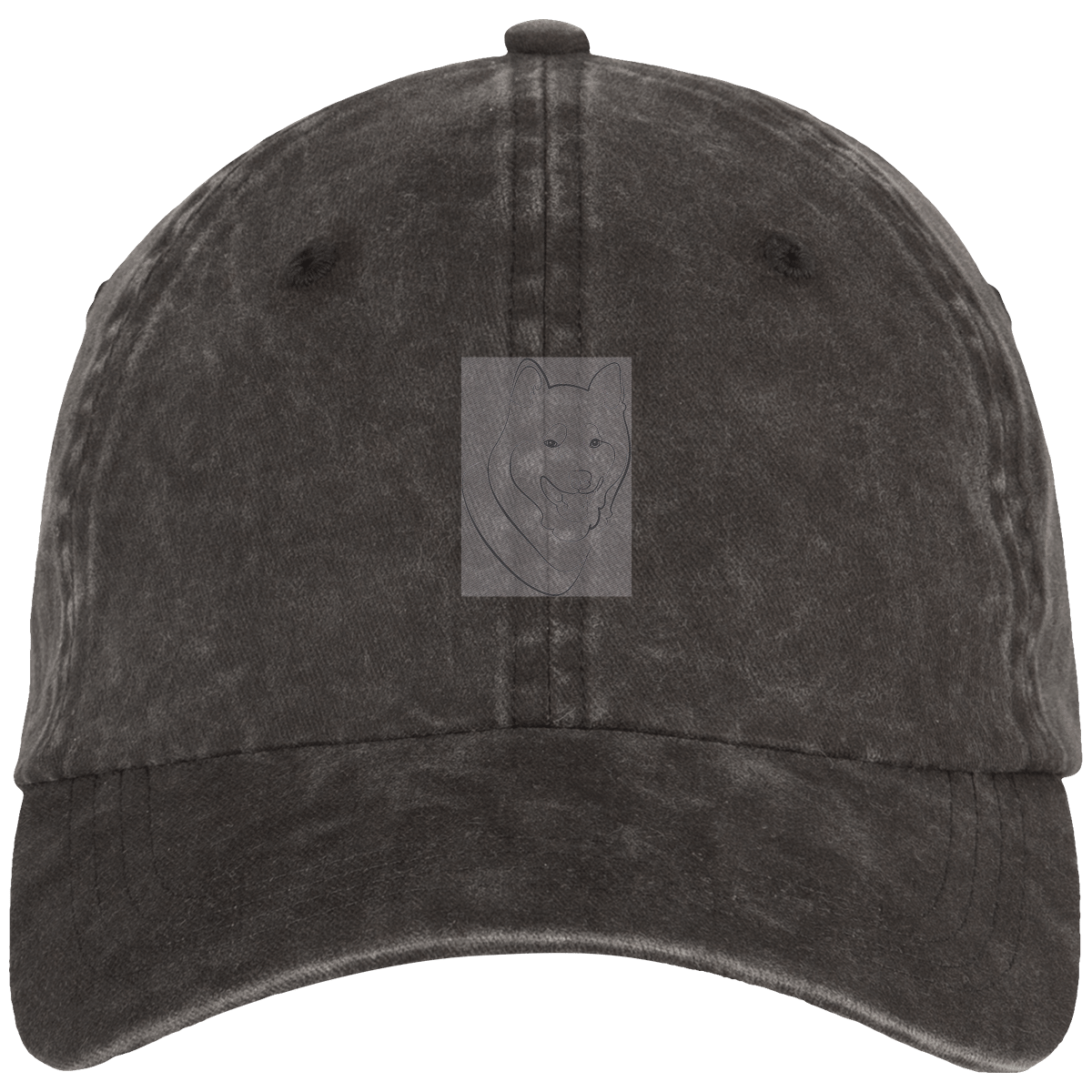Casquette délavée unisexe Bio - Brodés