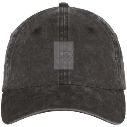 Casquette délavée unisexe Bio - Brodés