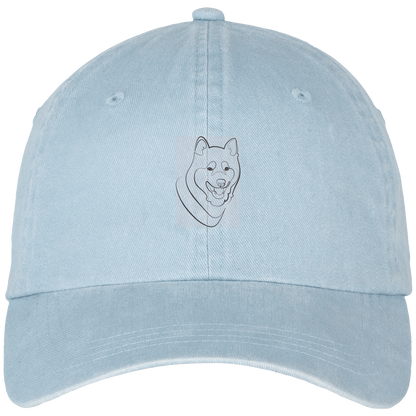 Casquette délavée unisexe Bio - Brodés