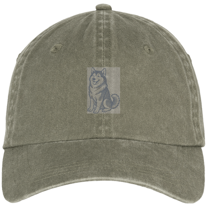 Casquette délavée unisexe Bio - Brodés