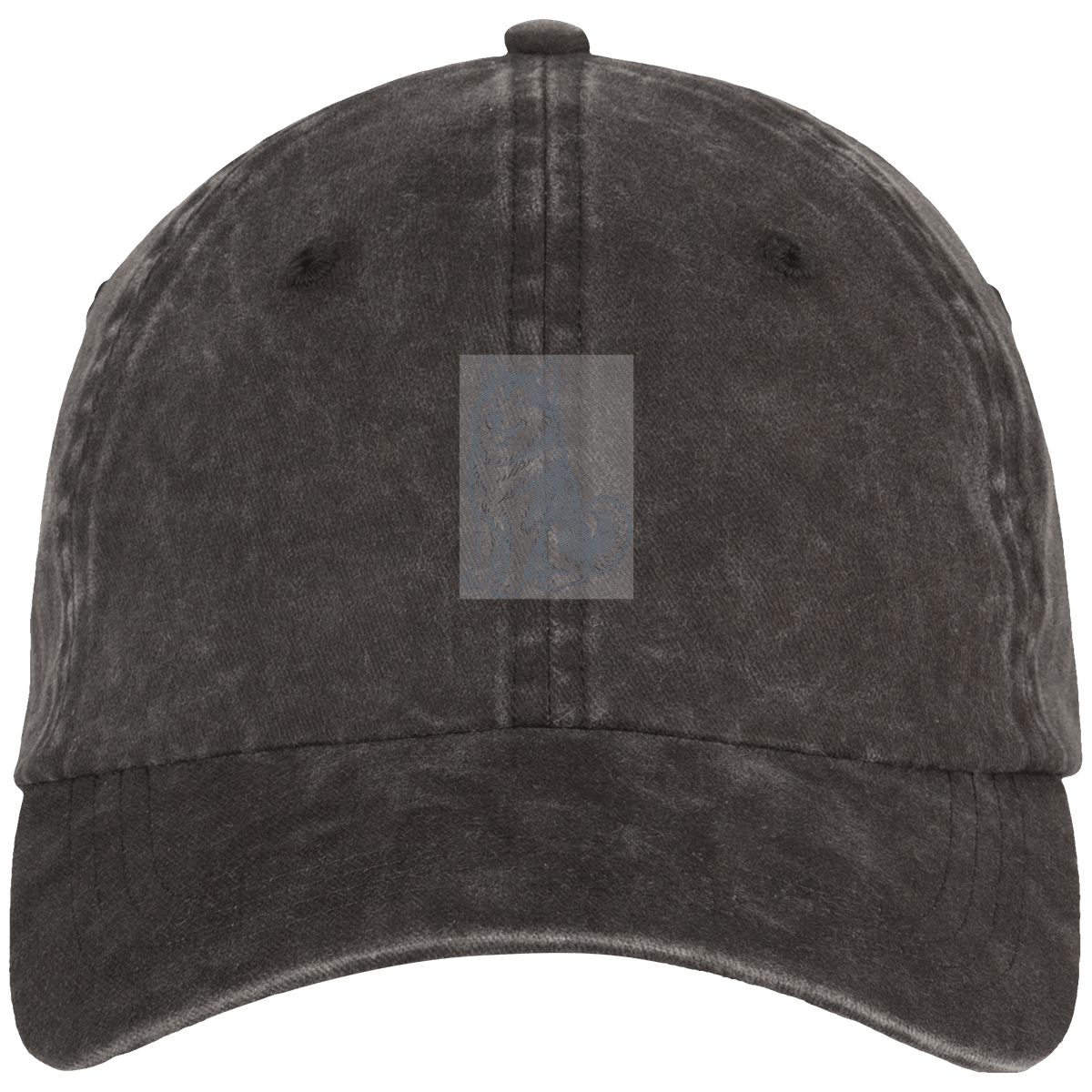 Casquette délavée unisexe Bio - Brodés