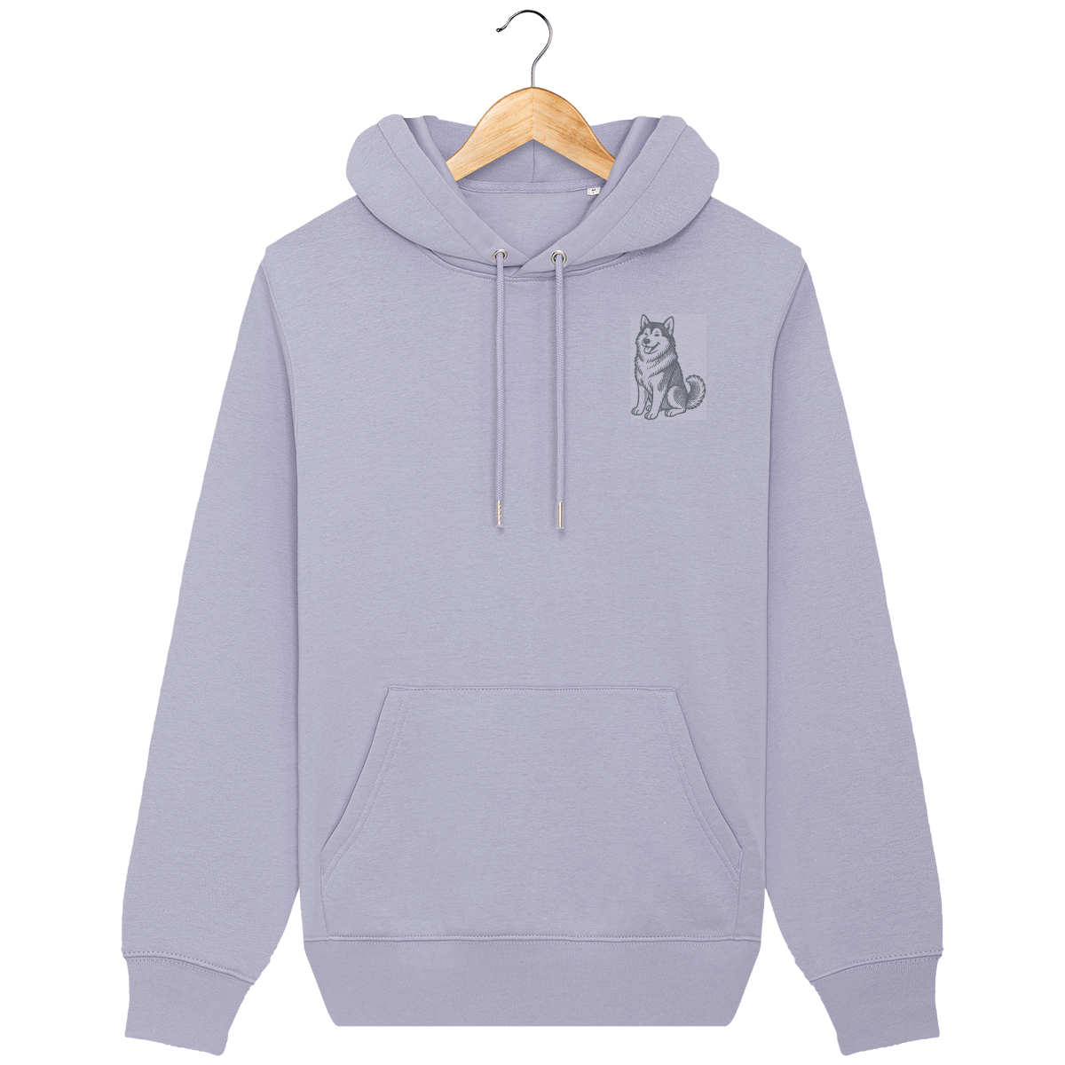 Sweat-shirt à Capuche Unisexe - Coton Bio - Brodés