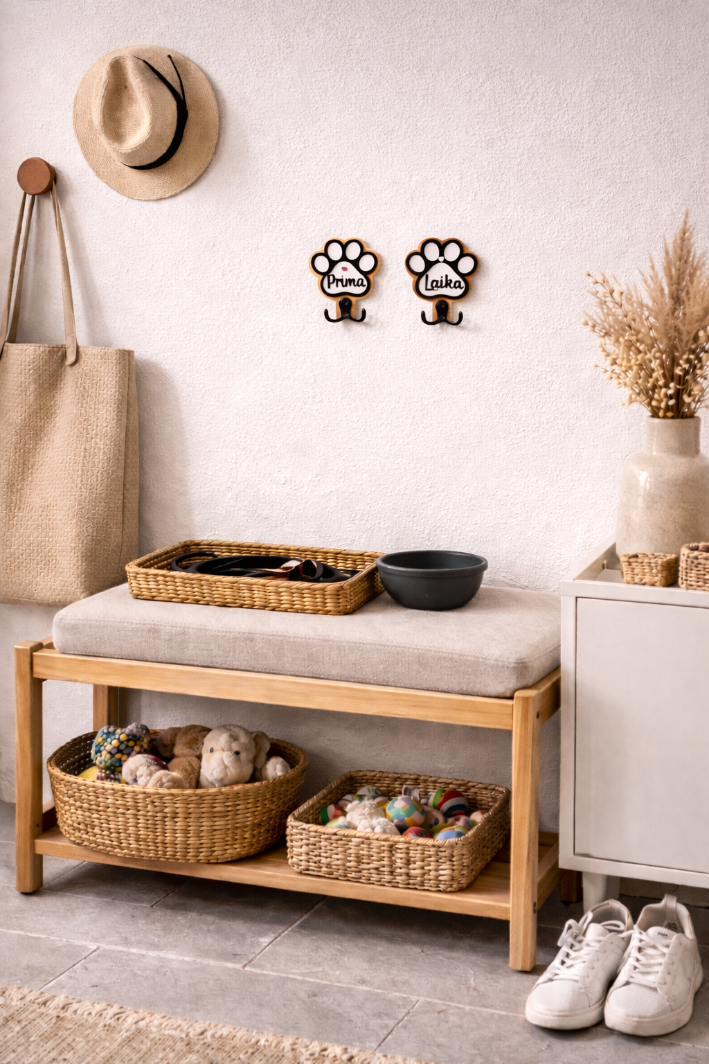 Support Mural Personnalisé en Bois - TSUKI