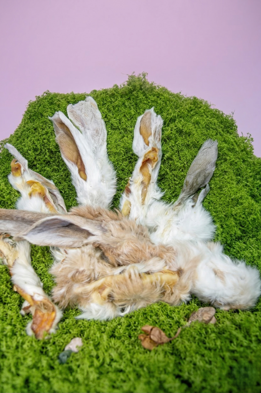 Rabbit ears with fur