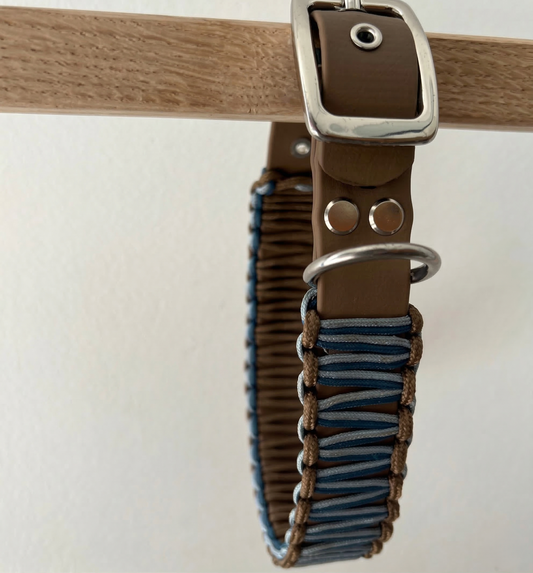 Collier Biothane et paracorde IBAI