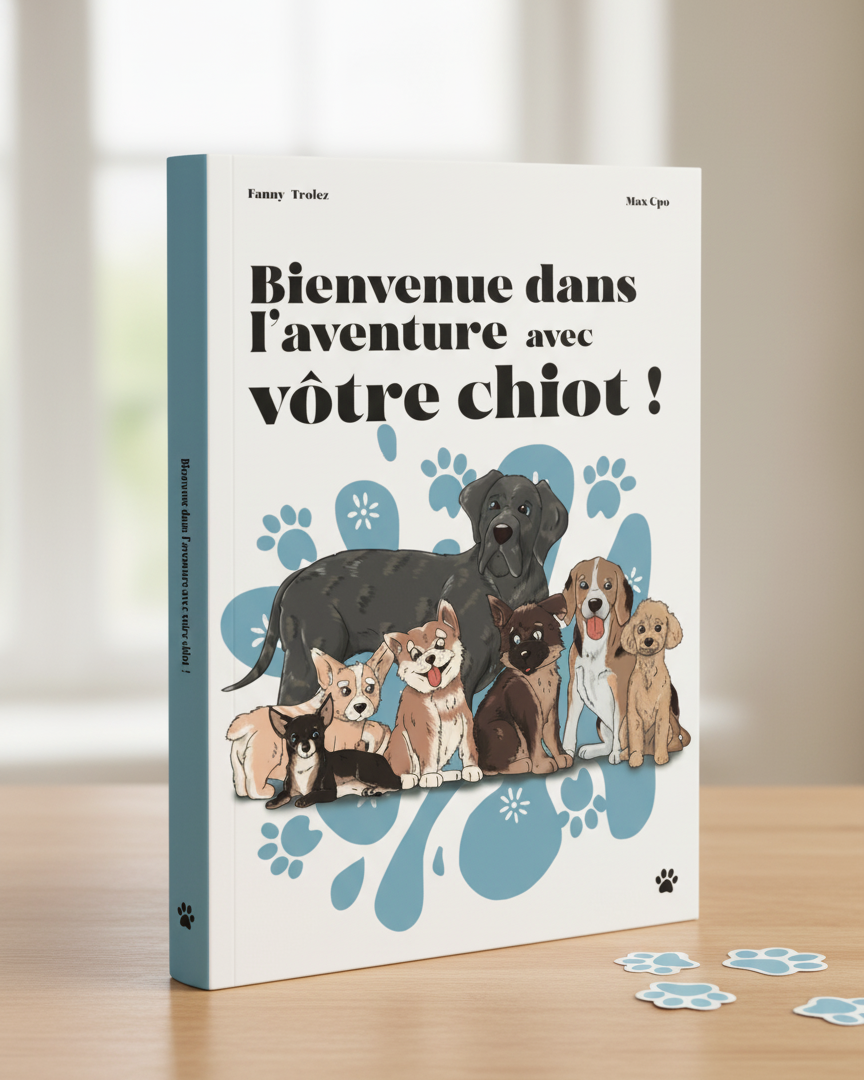 Livre Guide de Bienvenue - Chiot - Par Fanny Trolez