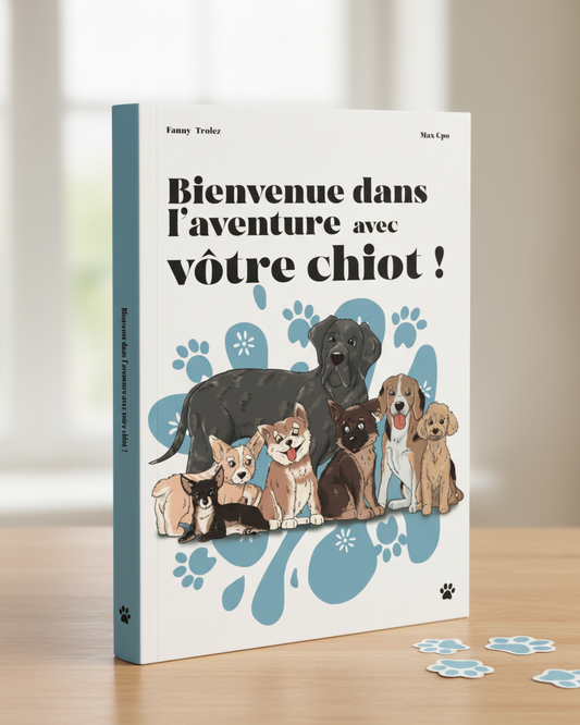 Livre Guide de Bienvenue - Chiot - Par Fanny Trolez