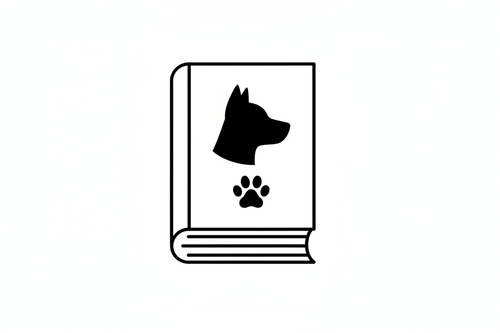 pictogramme livre chien