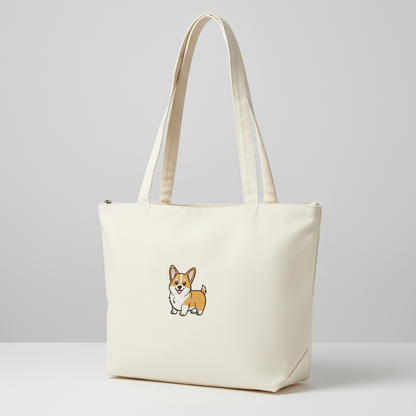 Sac Zippé Cartoon - Chien