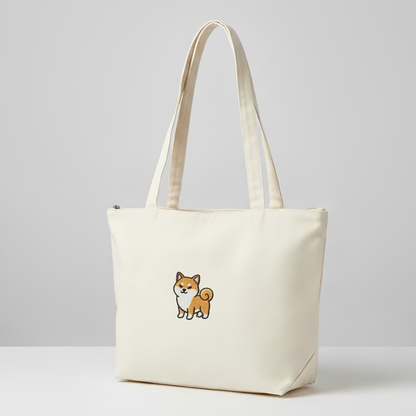 Sac Zippé Cartoon - Chien