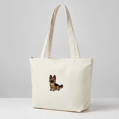 Sac Zippé Cartoon - Chien