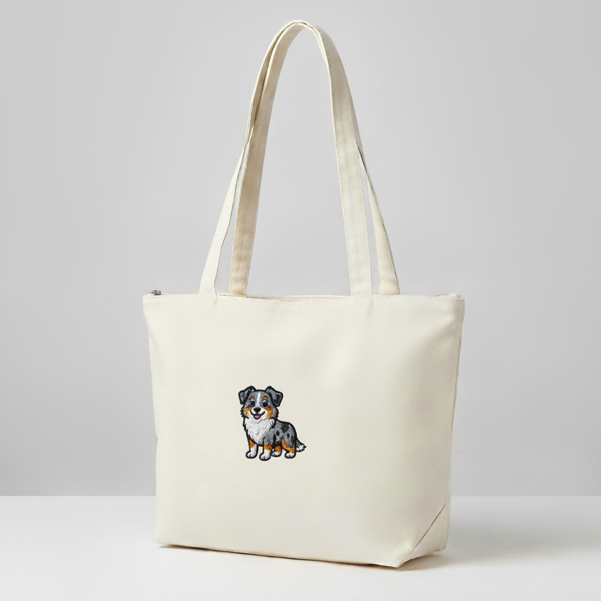 Sac Zippé Cartoon - Chien