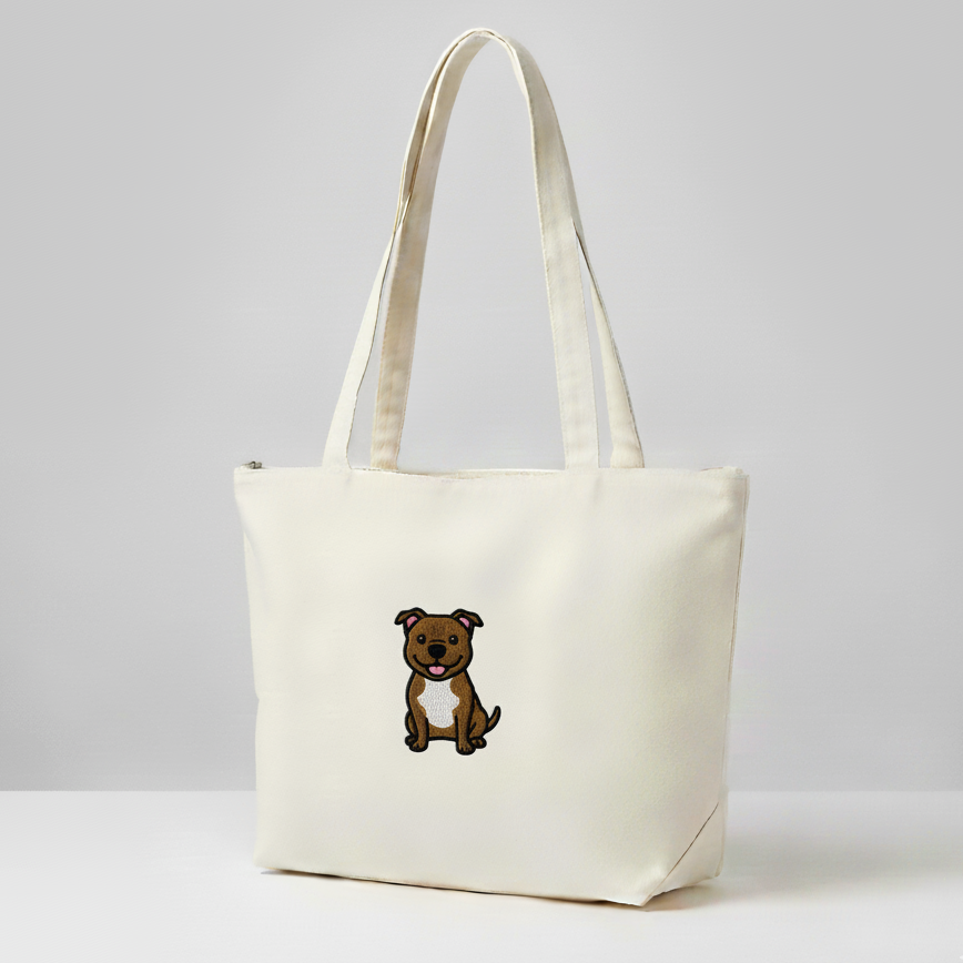 Sac Zippé Cartoon - Chien