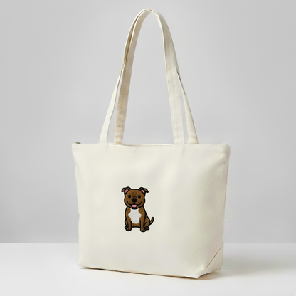 Sac Zippé Cartoon - Chien