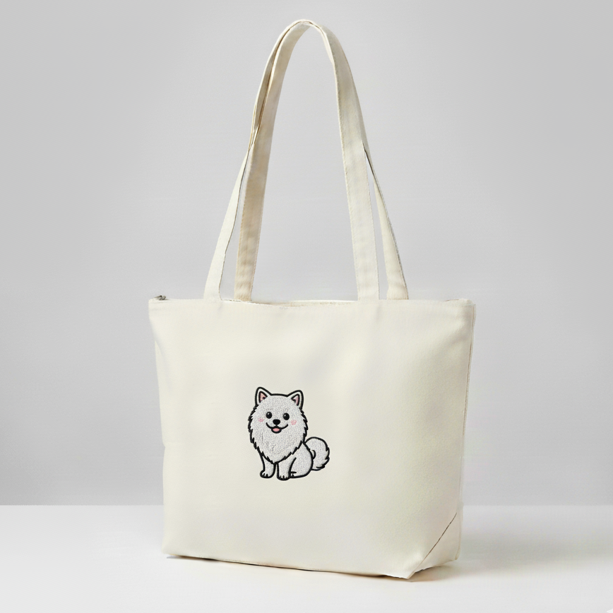 Sac Zippé Cartoon - Chien